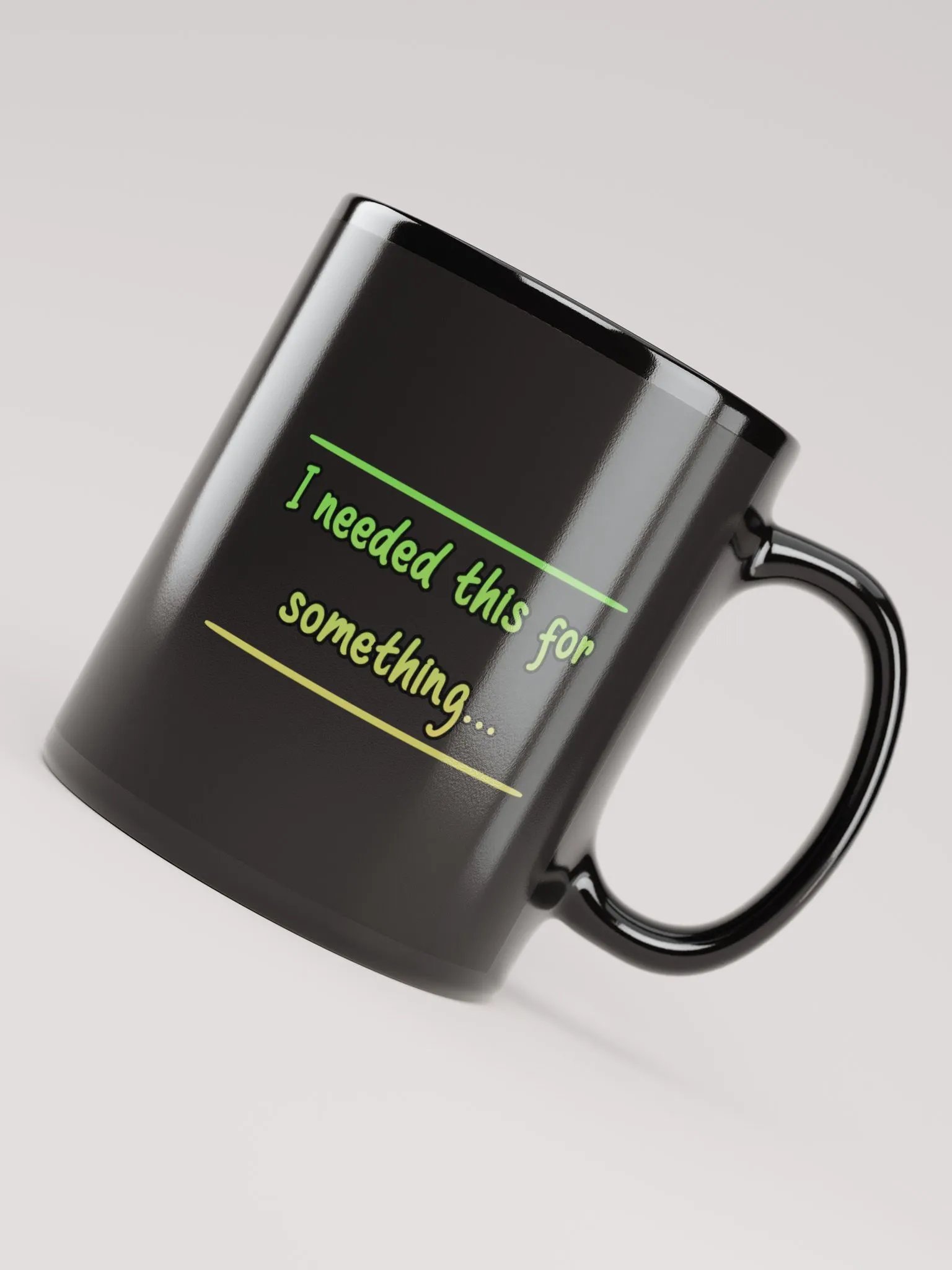 Black mug - I needed this for something... product image (8)