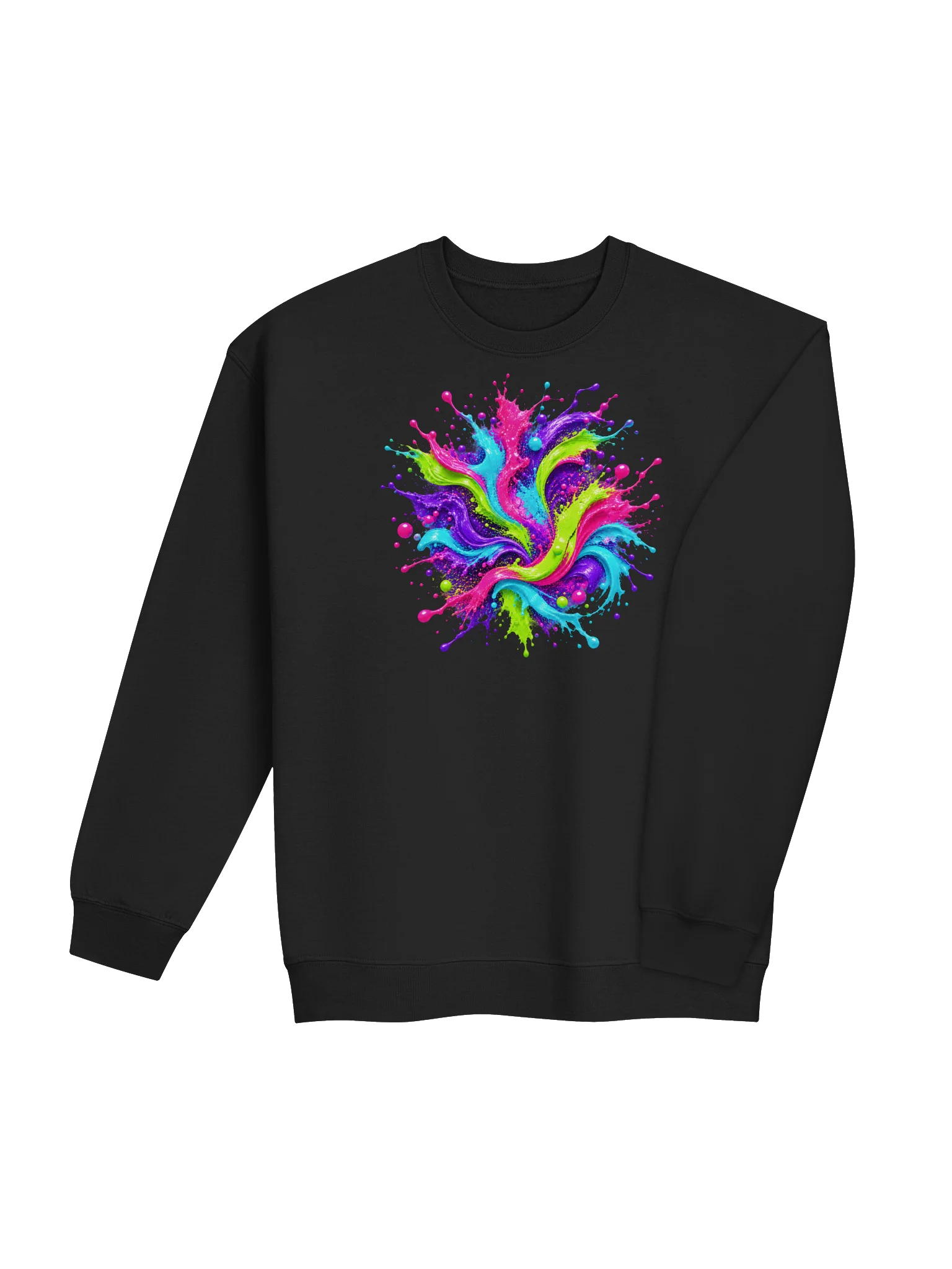 Unity Unleashed Neon Paint-Splatter Sweatshirt — Diversity • Individuality • Brotherhood product image (22)