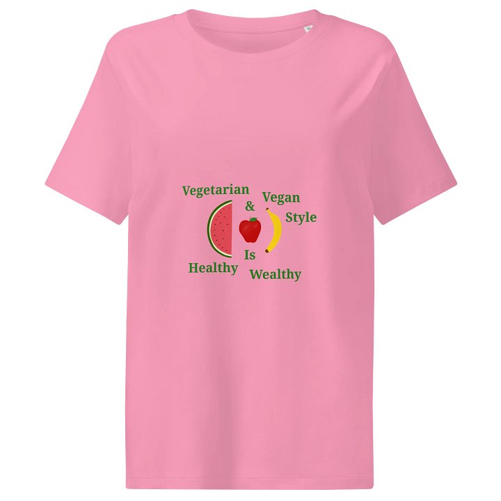 Healthy Wealthy Organic Tee product image (1)