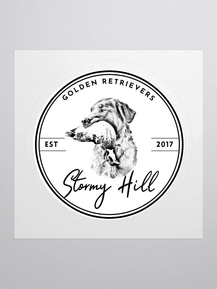 Stormy Hill Golden Retrievers Stickers product image (2)