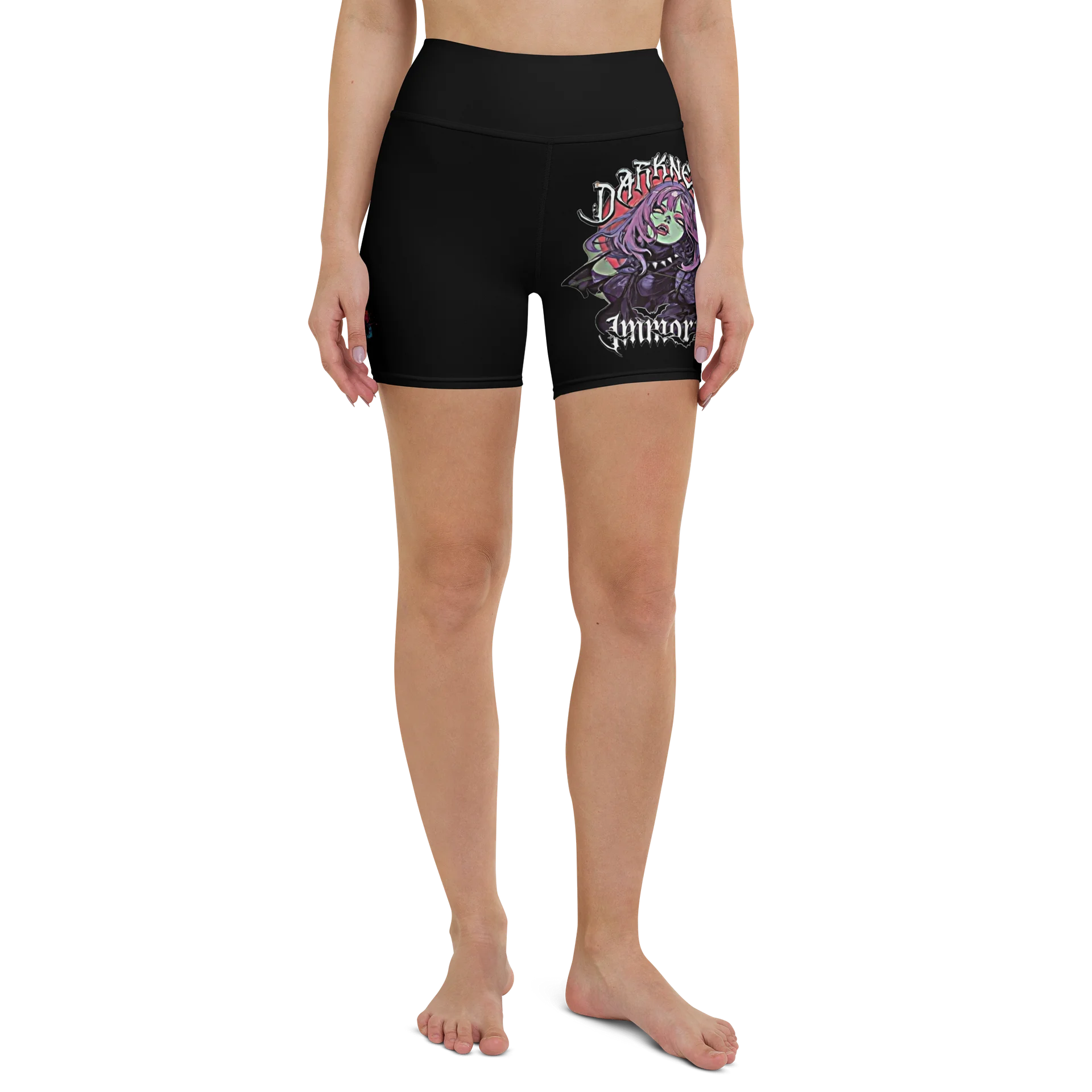 Goth Girl Darkness Biker Shorts product image (2)