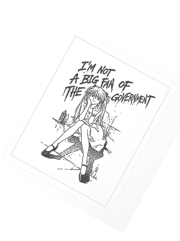 I'M NOT A BIG FAN - Stickers product image (2)