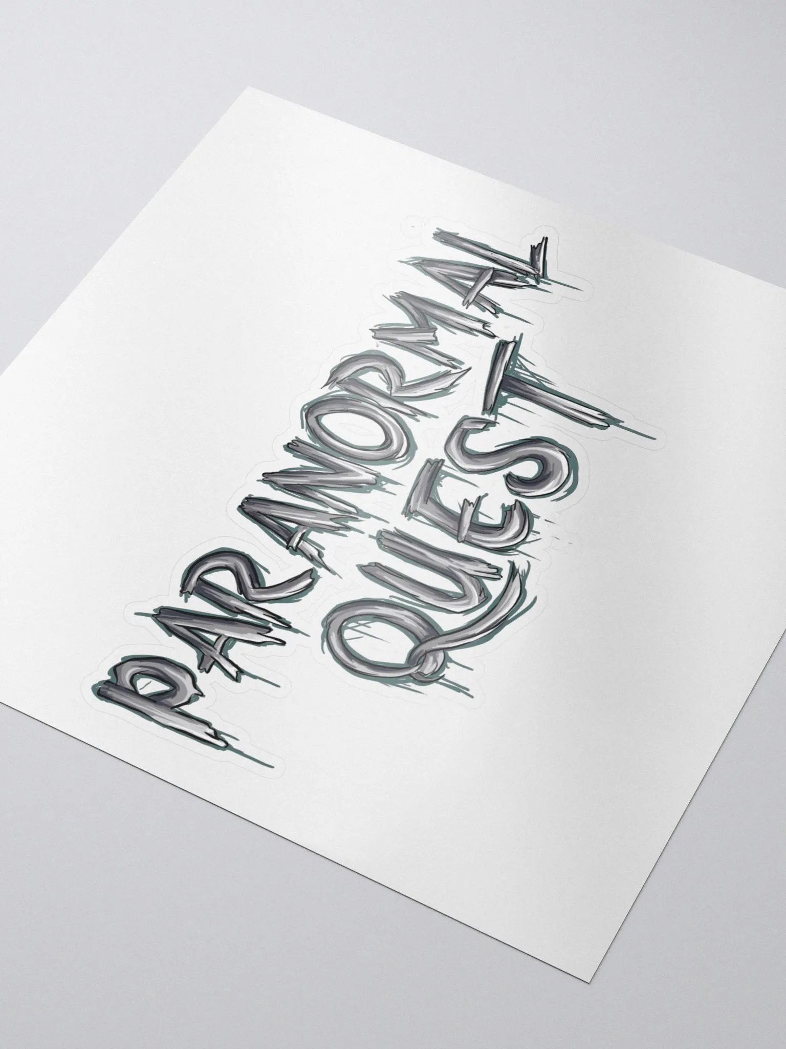 Zombie Logo Sticker product image (3)