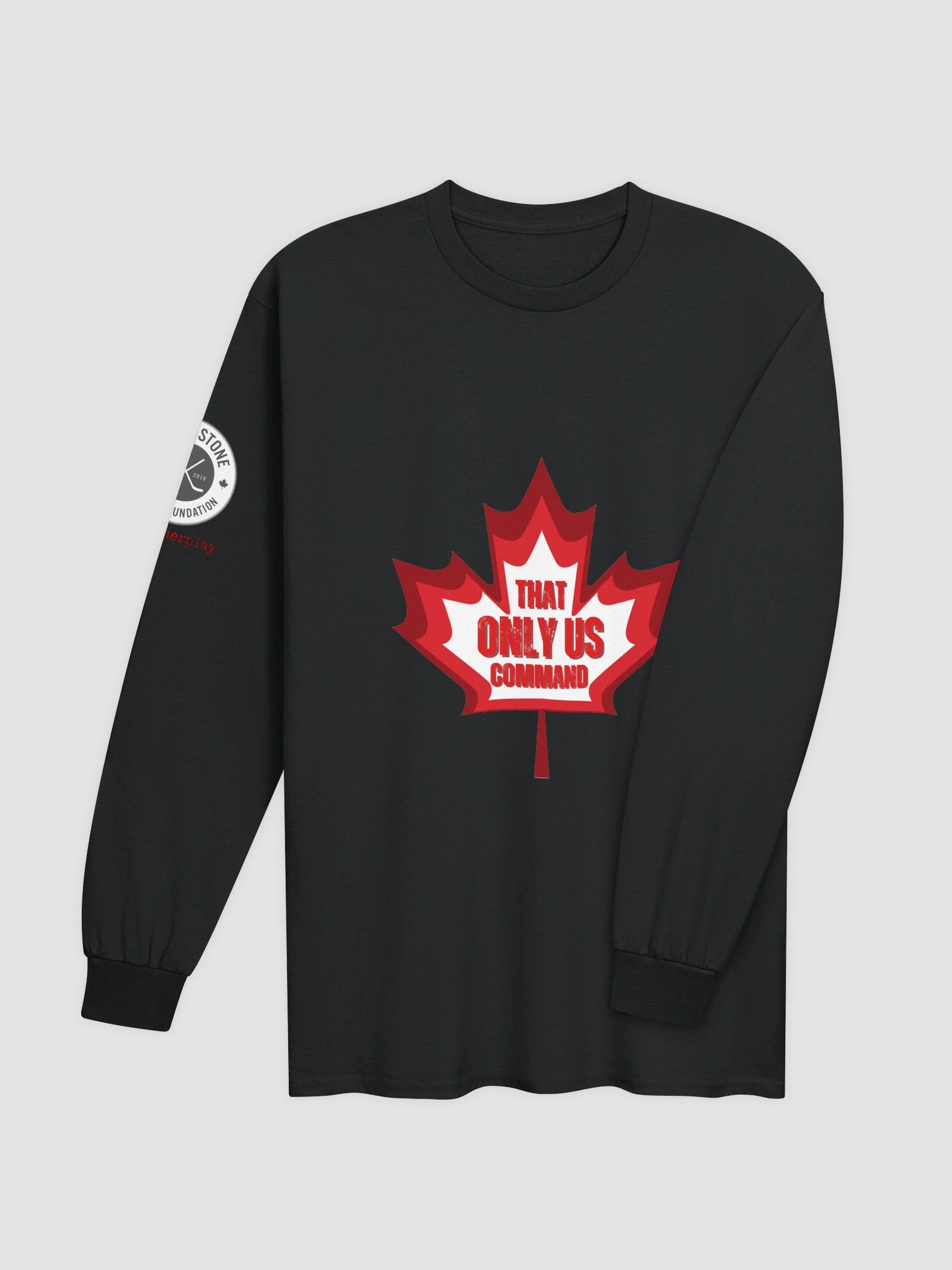 CK x GRINDSTONE "THAT ONLY US COMMAND" MAPLE LEAF LONG SLEEVE TEE product image (8)