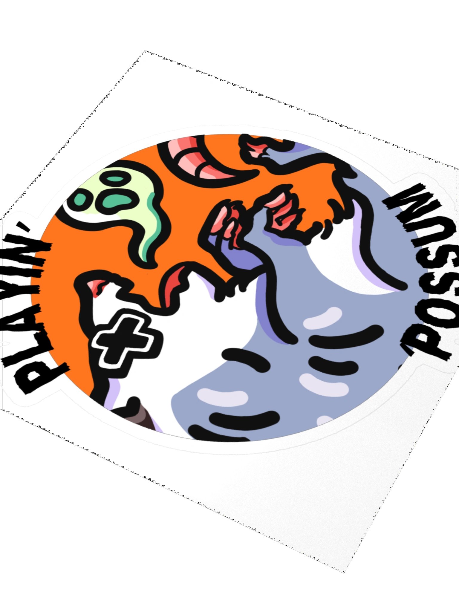Playin' 'Possum Sticker product image (3)