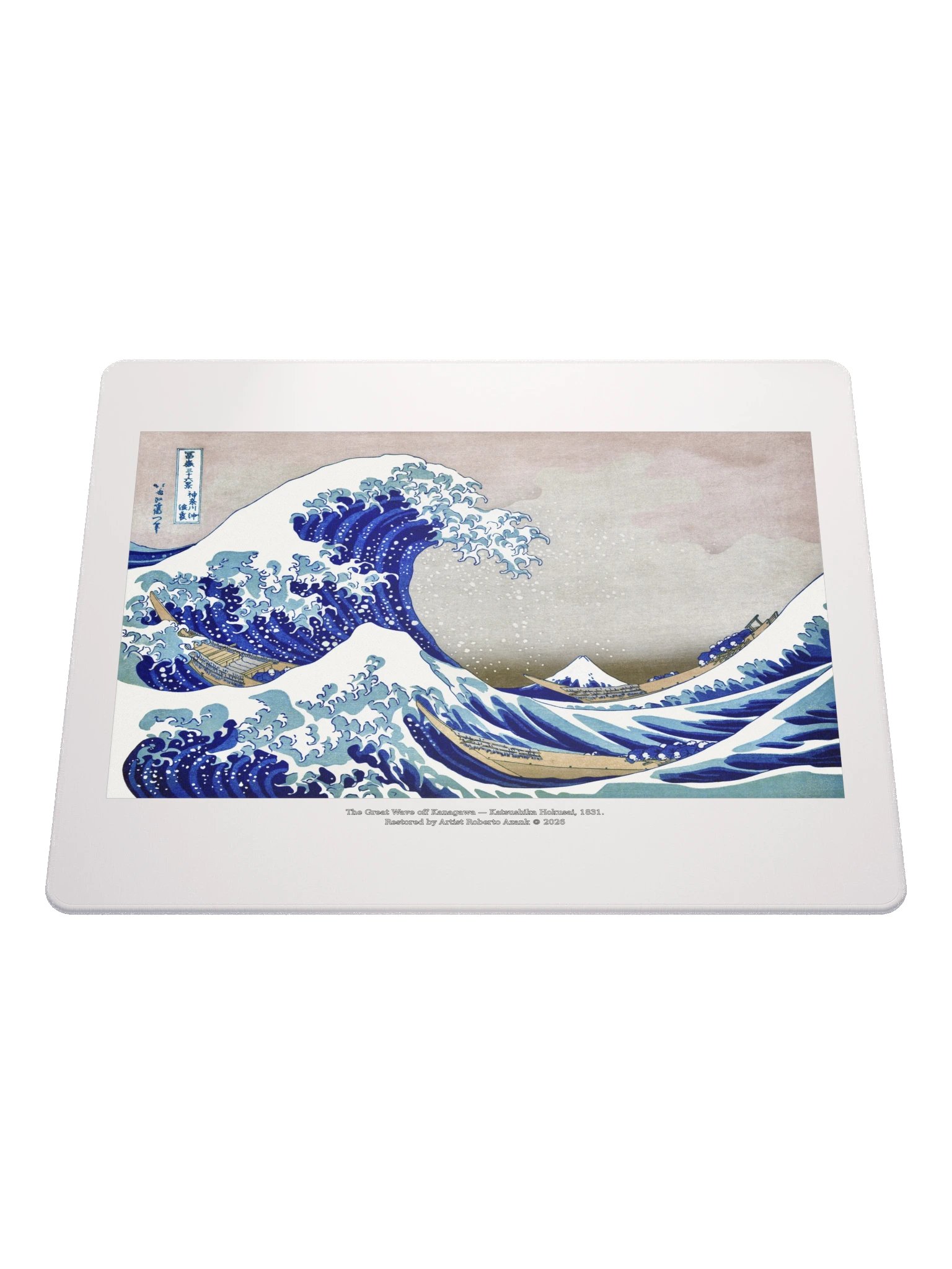 The Great Wave off Kanagawa — Mouse Pad product image (1)