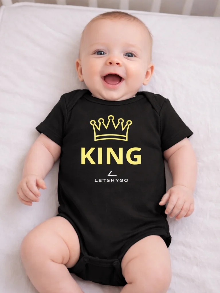 KING Baby Bodysuit – Premium Cotton Infant One-Piece product image (1)