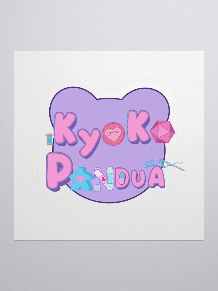 Kyoko Pandua Logo Sticker product image (1)