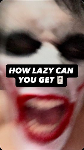 How much lazier can you get…🃏 #gymjoker #heathledger #motivation #diet #fastfood