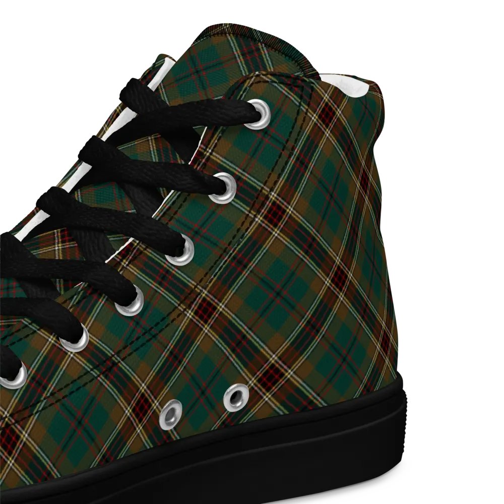 Murphy Tartan Men's High Top Shoes product image (12)
