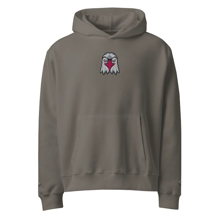 Fierce Eagle Graphic Oversized Hoodie product image (6)