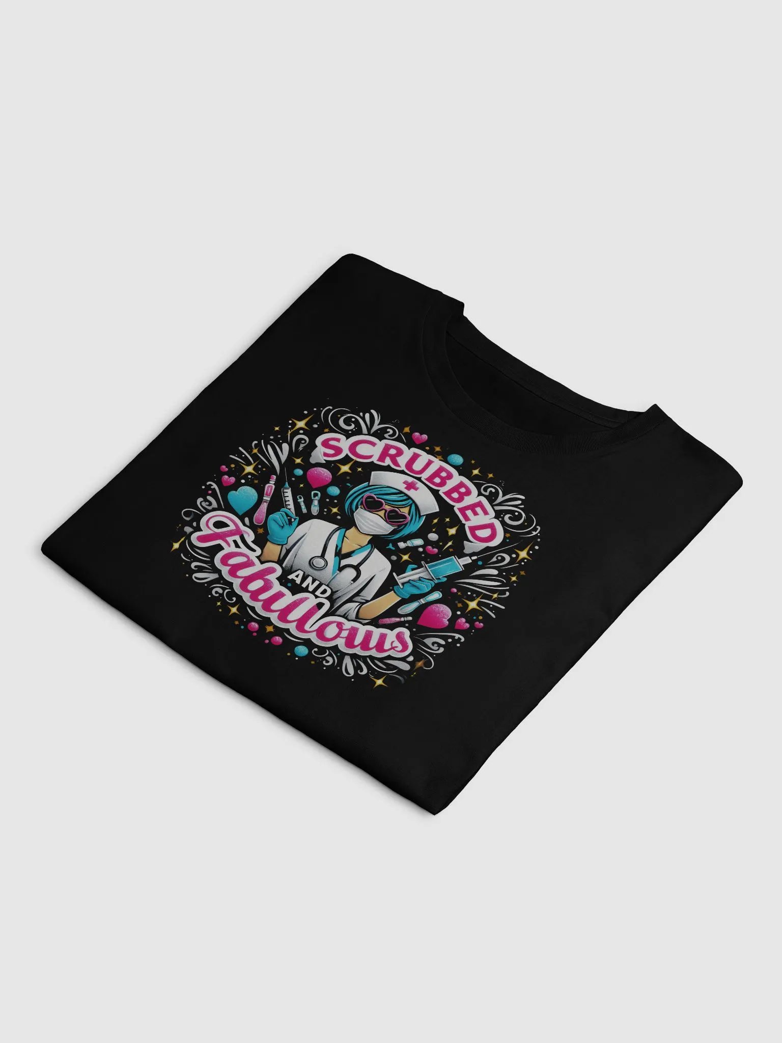 Fabulously Scrubbed Nurse Crop Top product image (7)