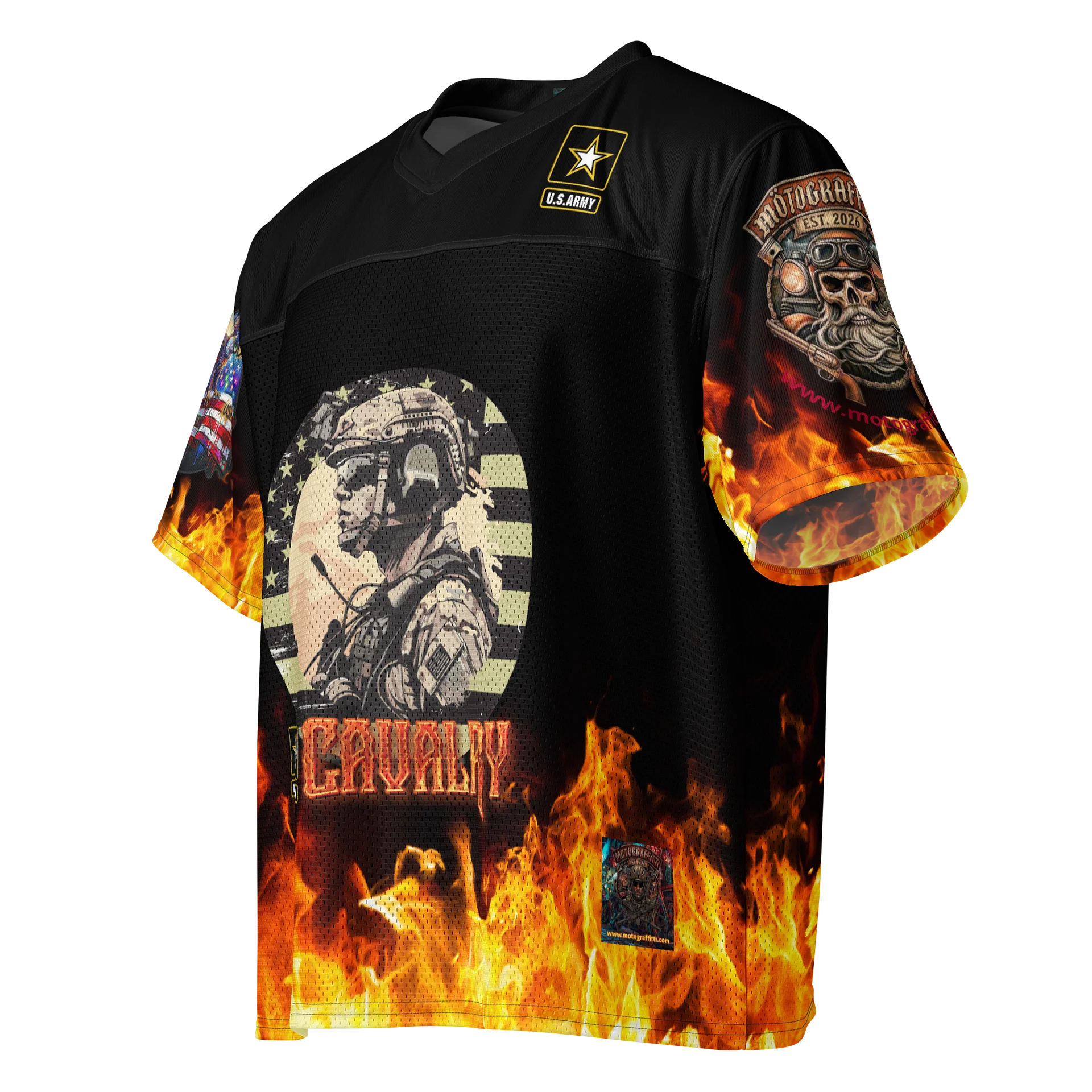 USCRA On Fire! Football Jersey product image (3)