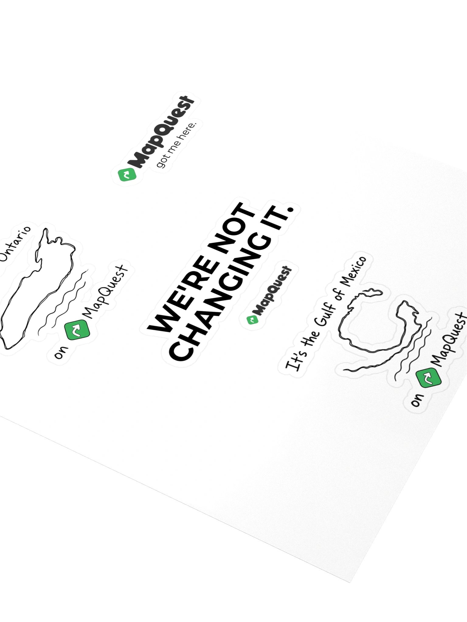We're Not Changing It Sticker Set product image (3)
