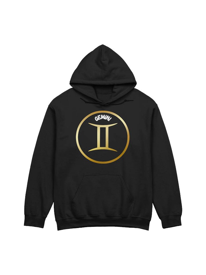 Gemini Symbol Gold Circle Hoodie product image (9)