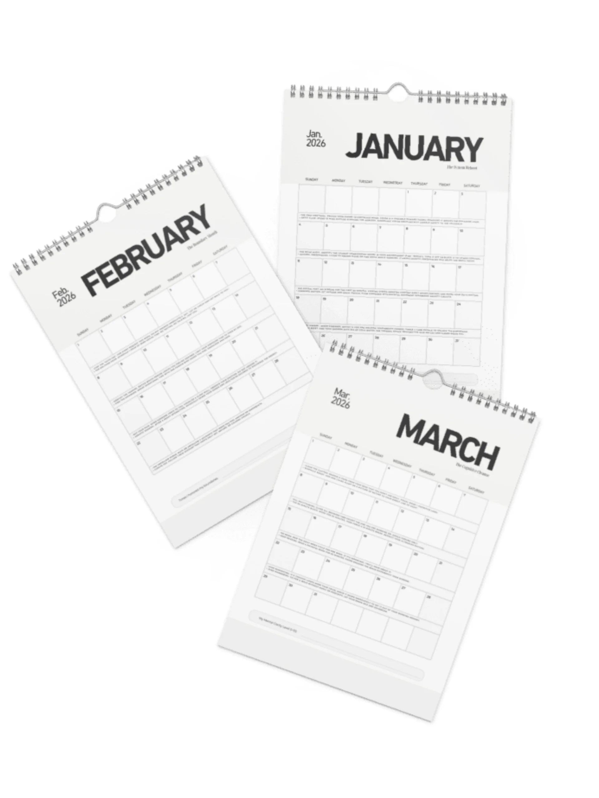 The Greenhouse Calendar 2026: A Year of Sensory Care product image (1)