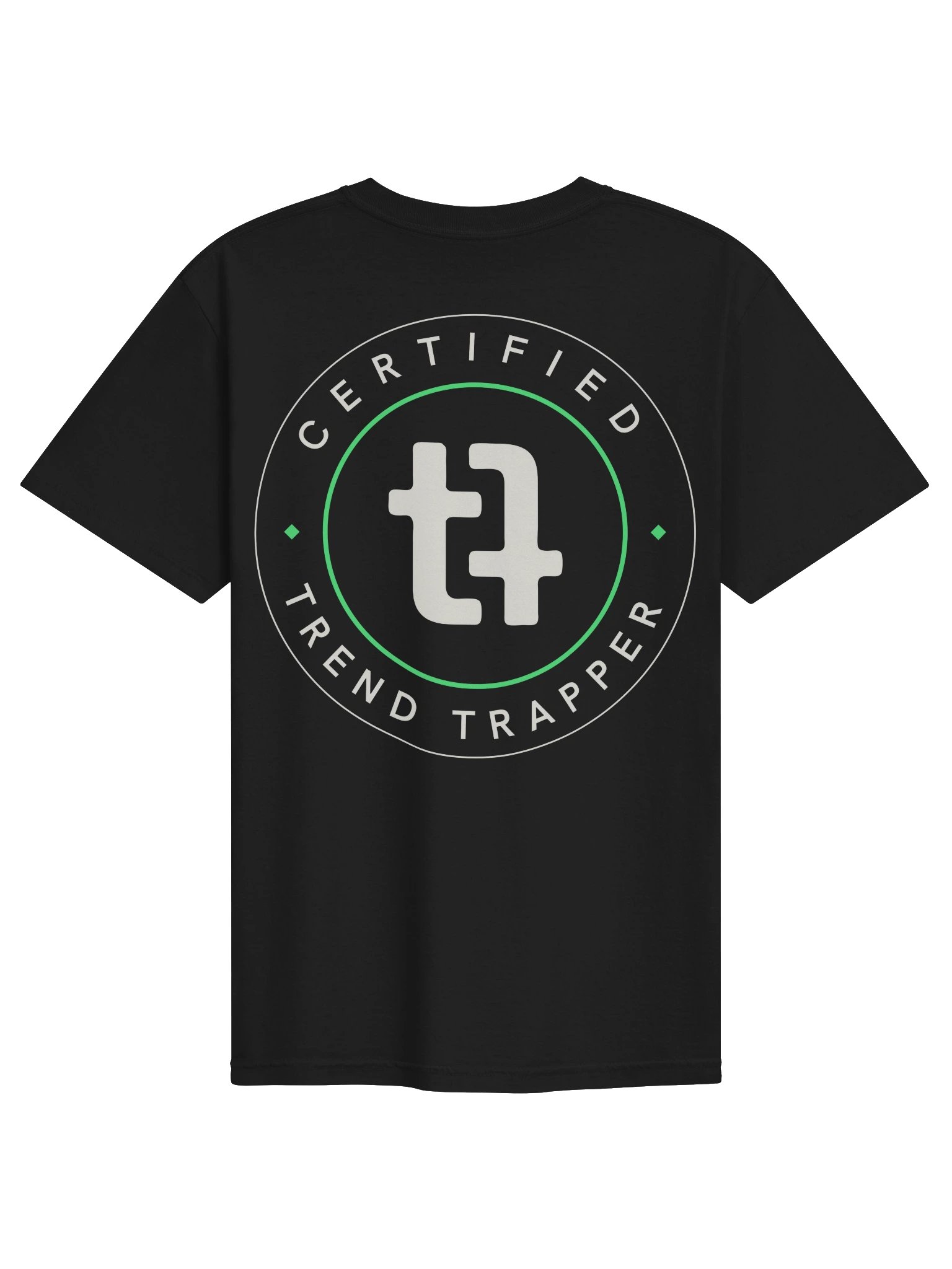 Certified Trend Trapper Tee — Washed Black product image (2)