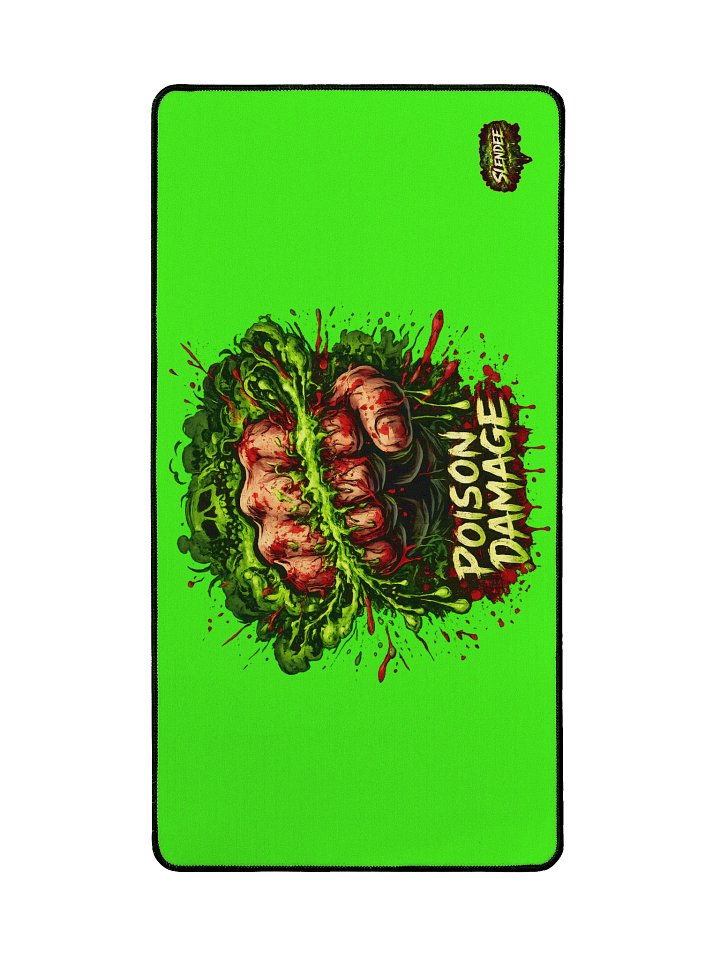 POISON DAMAGE DESK MAT product image (2)