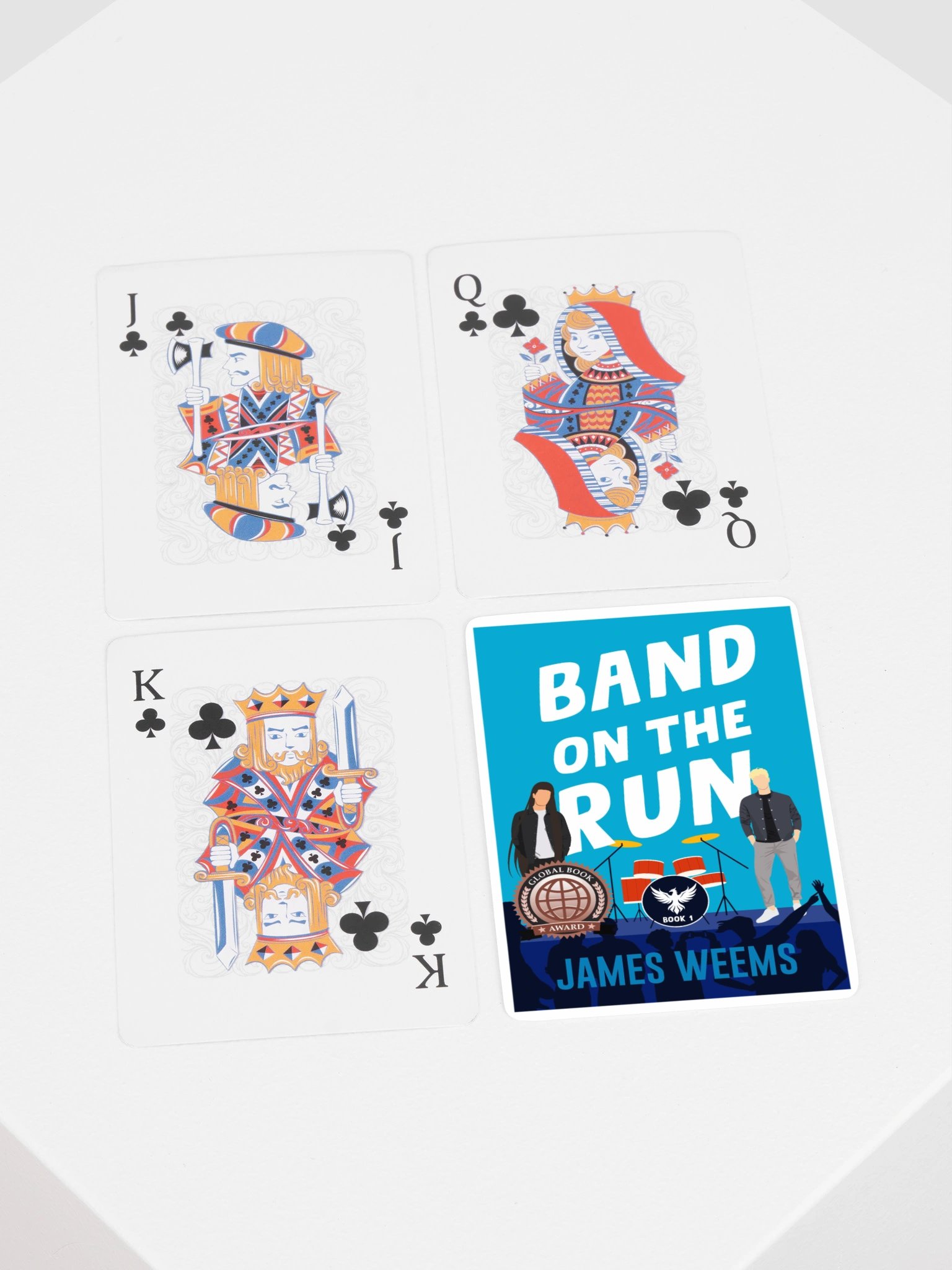 BAND ON THE RUN BRONZE MEDAL Playing Cards product image (3)