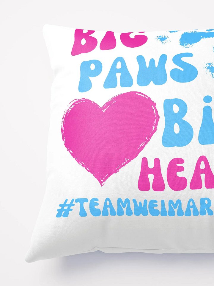 Big Paws, Big Heart - Pillow product image (2)