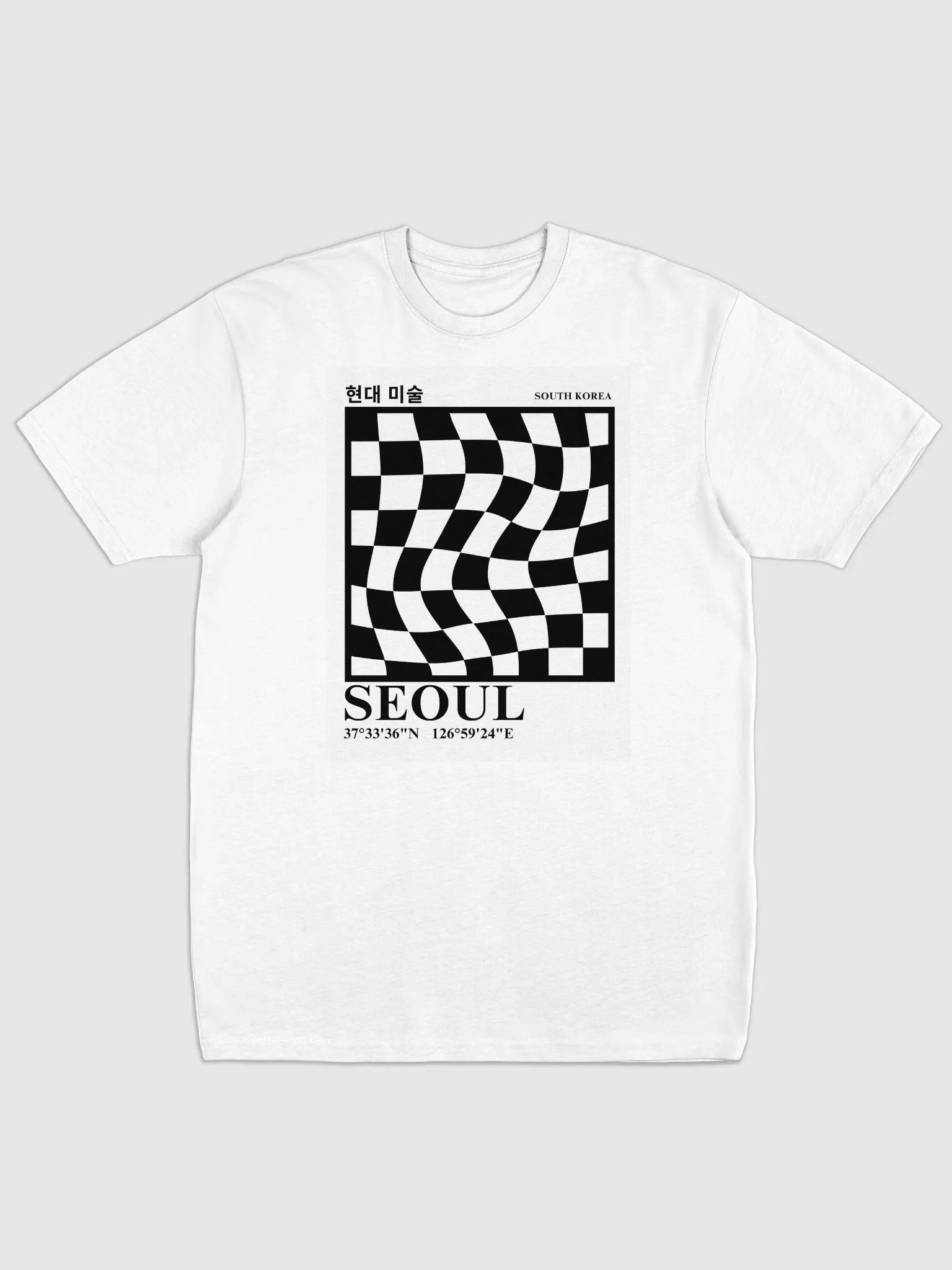 Seoul Coordinates Optical Illusion Tee product image (2)