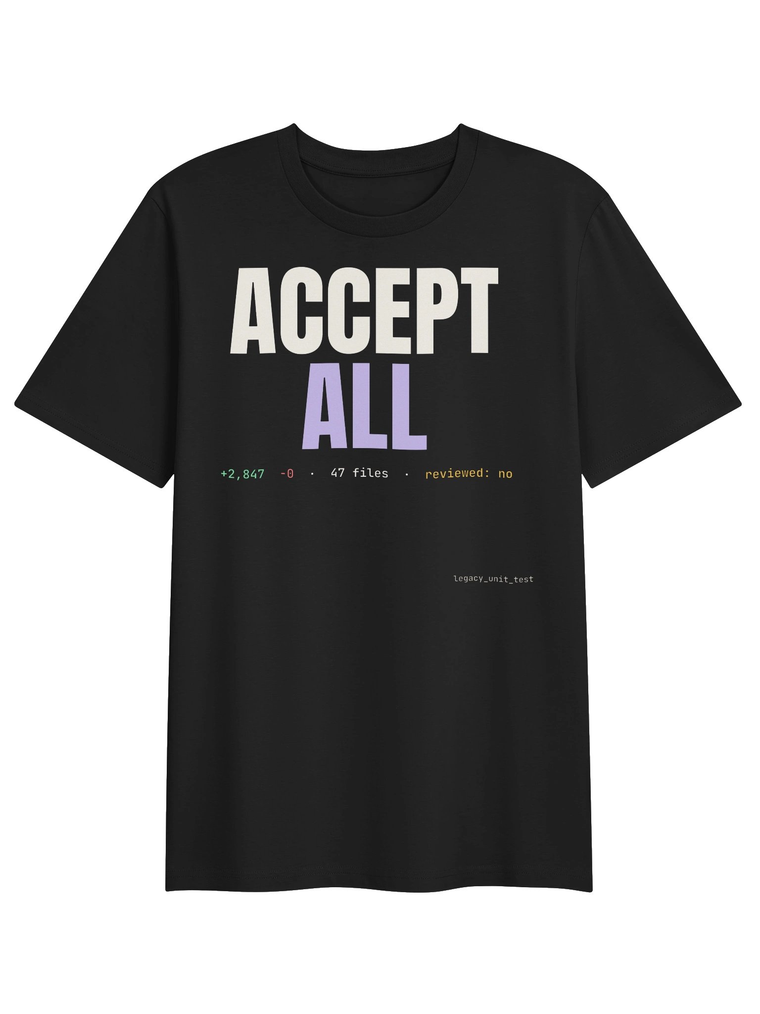 Accept All tee product image (1)