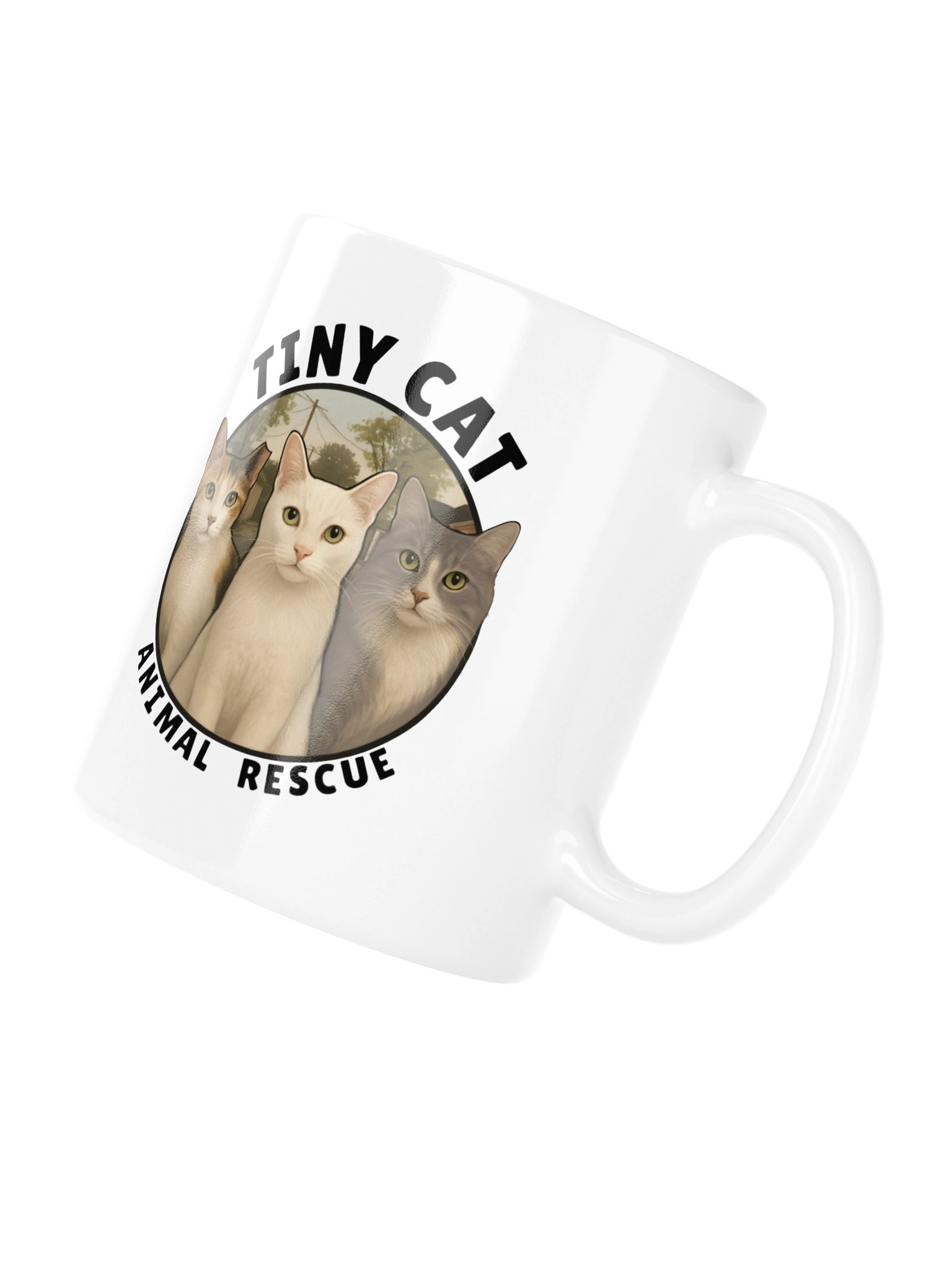 Tiny Cat Logo Mug product image (4)