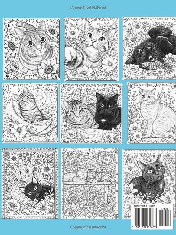 Learn, Grow & Color Cats product image (2)