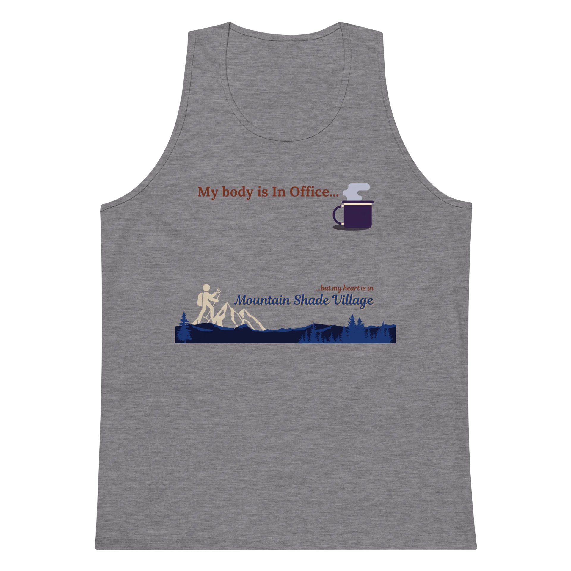 My Body is In Office Tank Top product image (26)