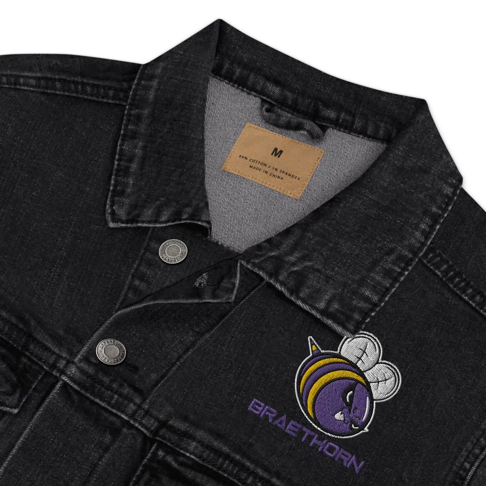 RGBee Embroidered Denim Jacket product image (5)