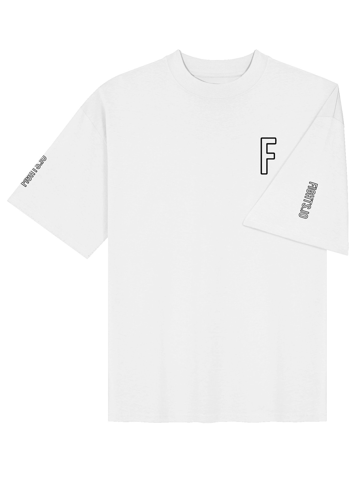HALOGEN White/Black Oversize Tee product image (4)