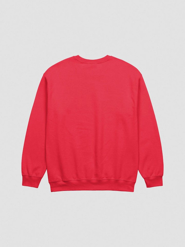 BUSY-BRAINED. (lg. red bubble design) embroidered crewneck product image (14)