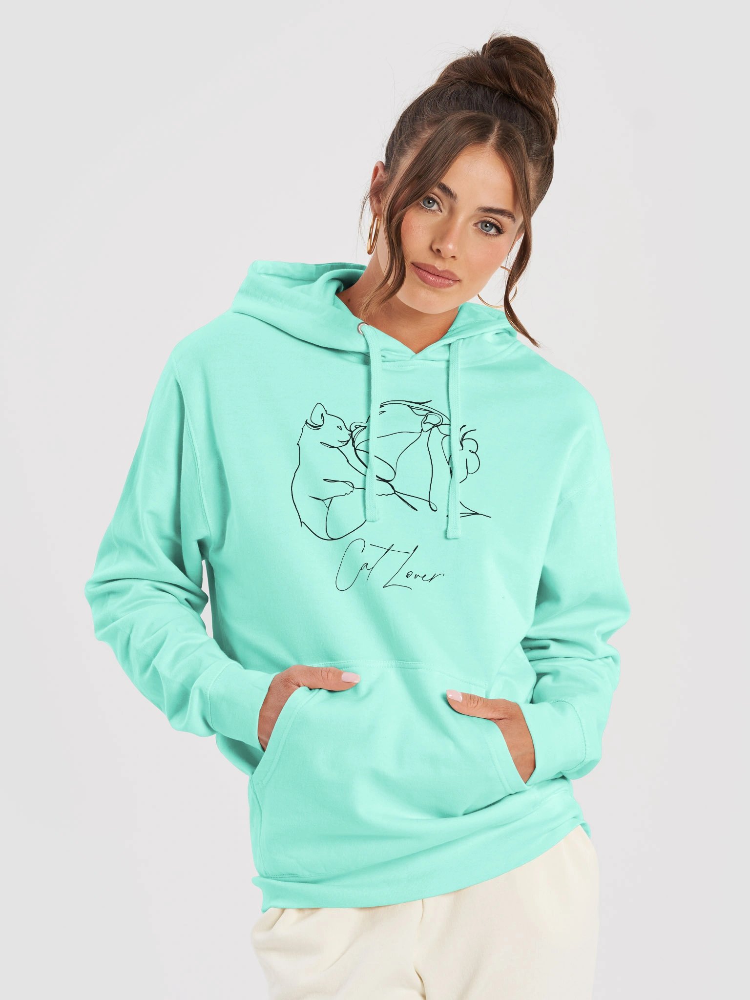 Cat Lover Unisex Hoodie product image (5)