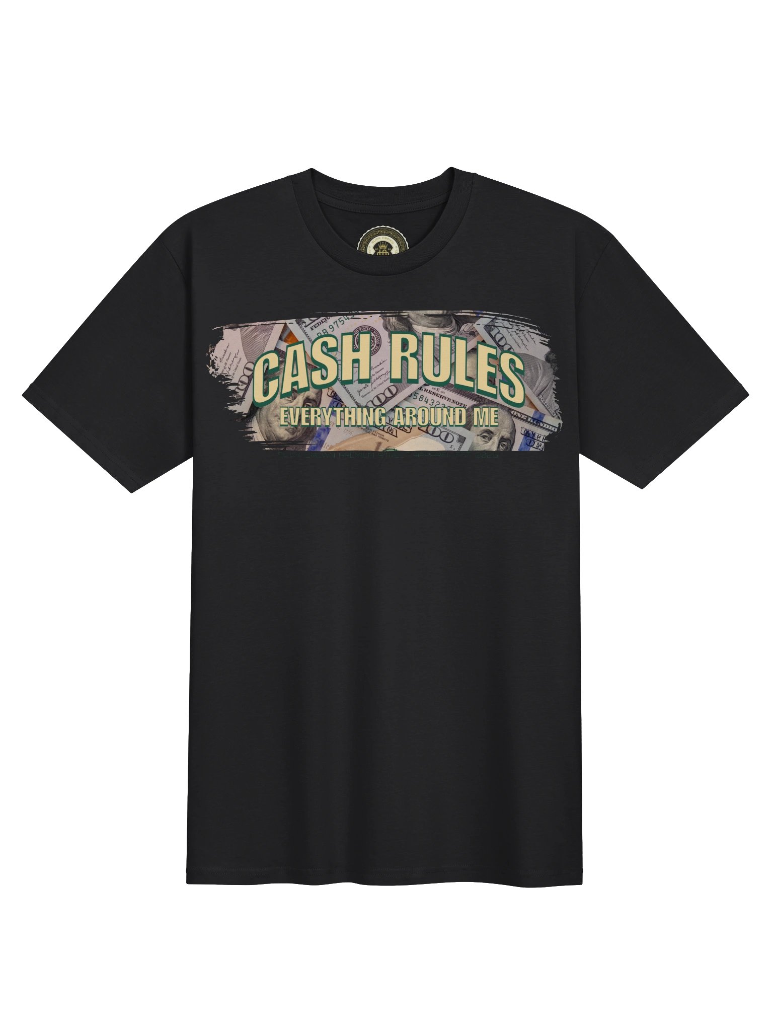 "CASH RULES" Premium Heavyweight Tee product image (1)