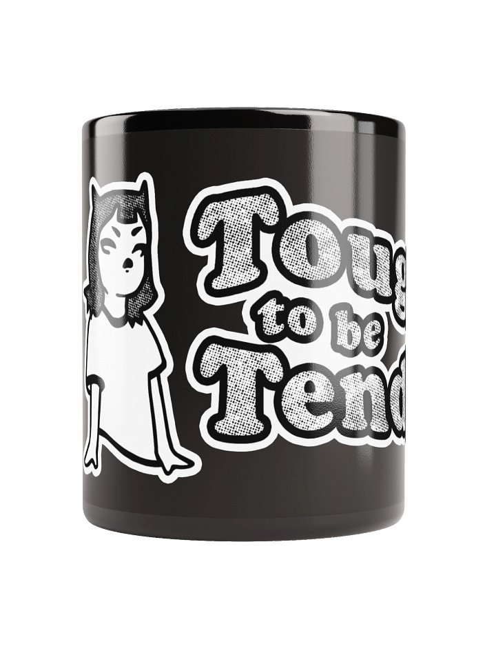 Tough to be Tender Black Glossy Mug product image (1)