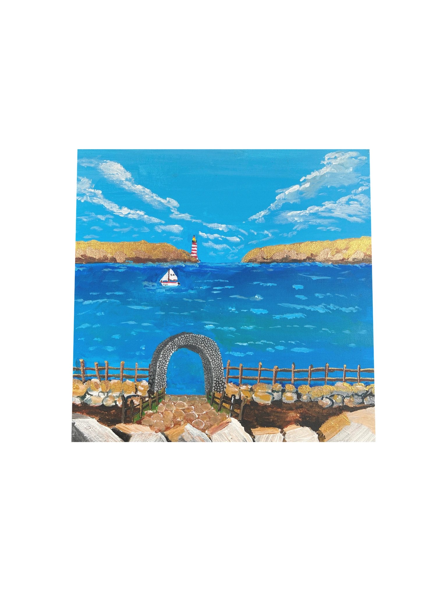 Beyond the Stone Arch — Art Print product image (8)