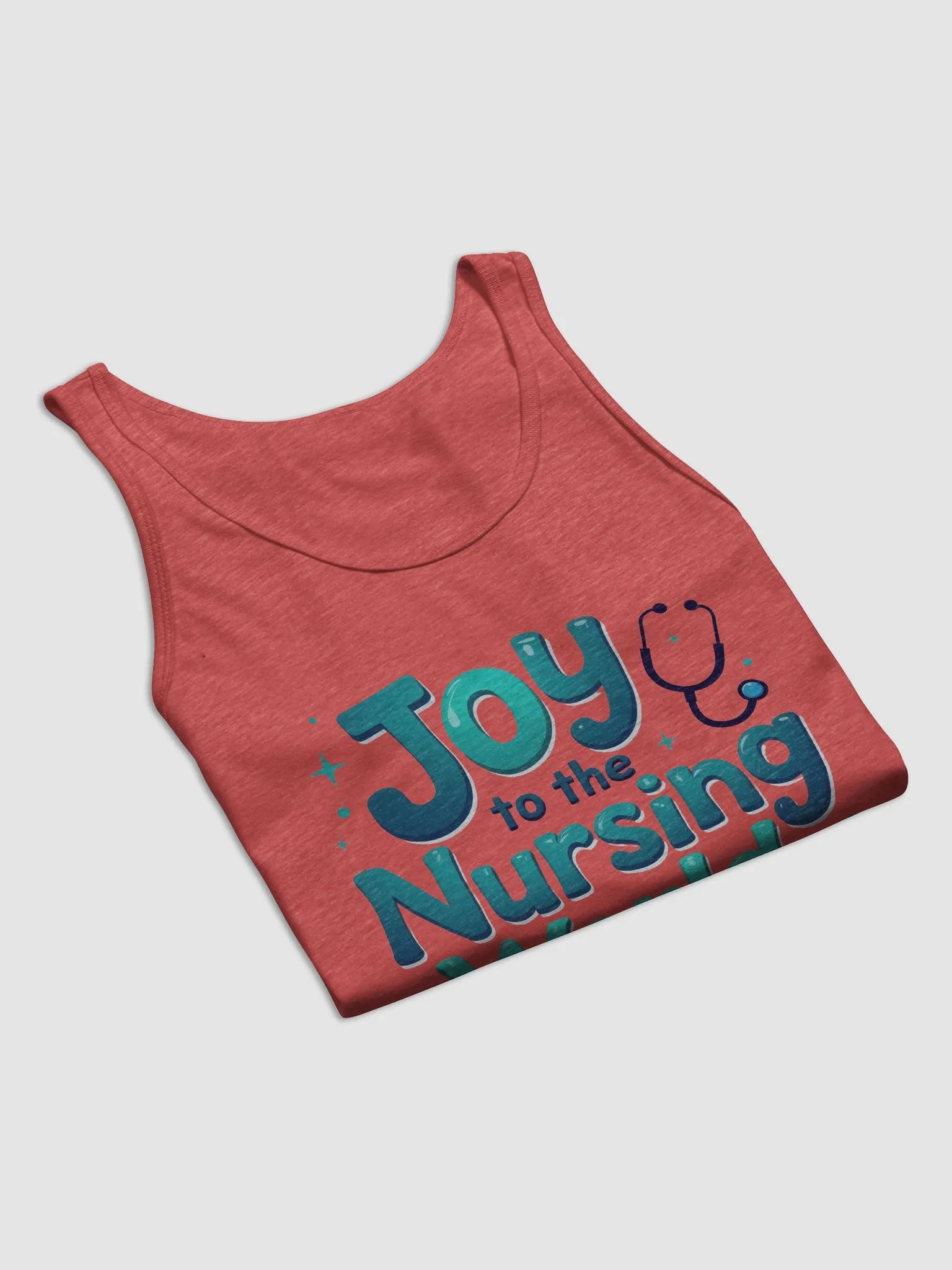 JOY TO THE NURSING WORLD Tank product image (75)