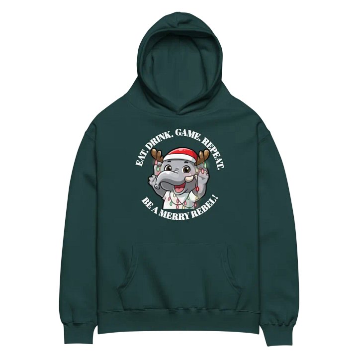 Reindeer Oversized Hoodie product image (8)