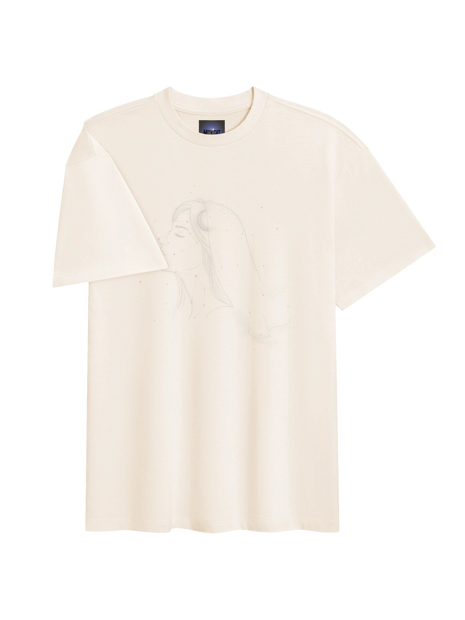 Lunar Veil // Celestial Portrait Heavyweight Box Tee product image (21)