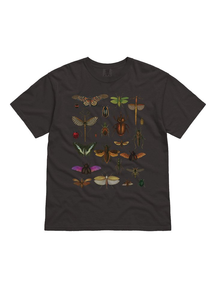 Vintage Insect Illustration Shirt – Dark Academia Bug Collage Tee, Entomology Graphic Shirt product image (1)