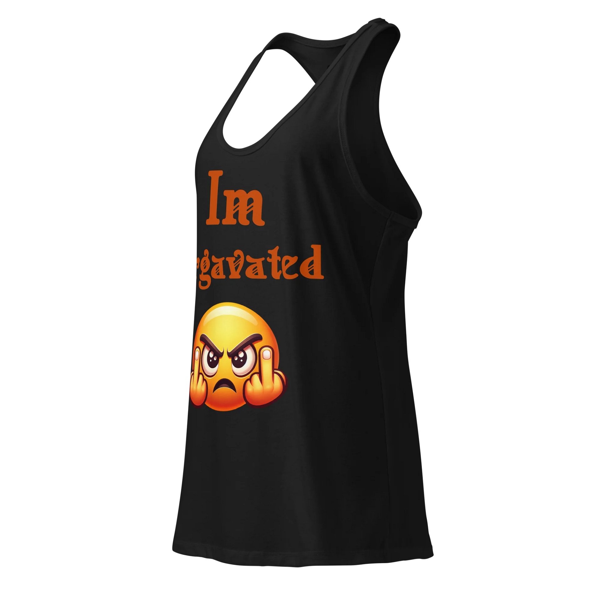 Ergavated Emoji Women's Racerback Tank product image (3)