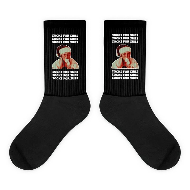 SOCKS FOR SUBS | SOCKS BLACK product image (1)