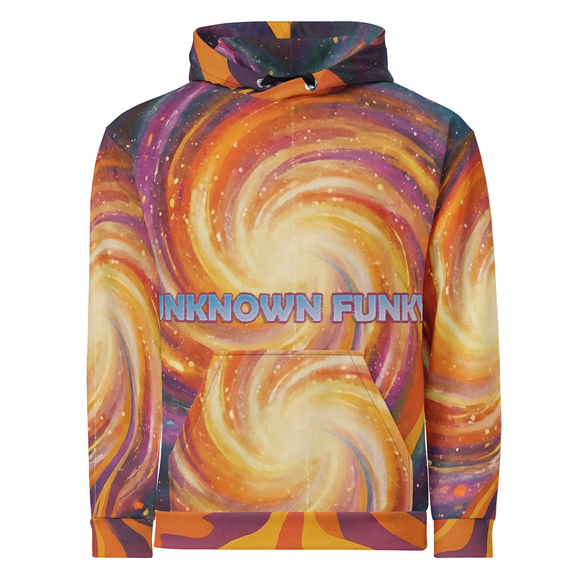 Brandon Gabriel - All-Over Print Unisex Cotton Hoodie (Unknown Funky) product image (1)