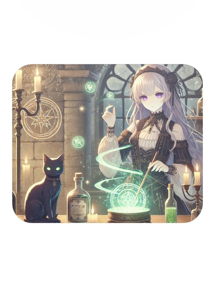 Enchanting Cauldron Mouse Pad product image (1)
