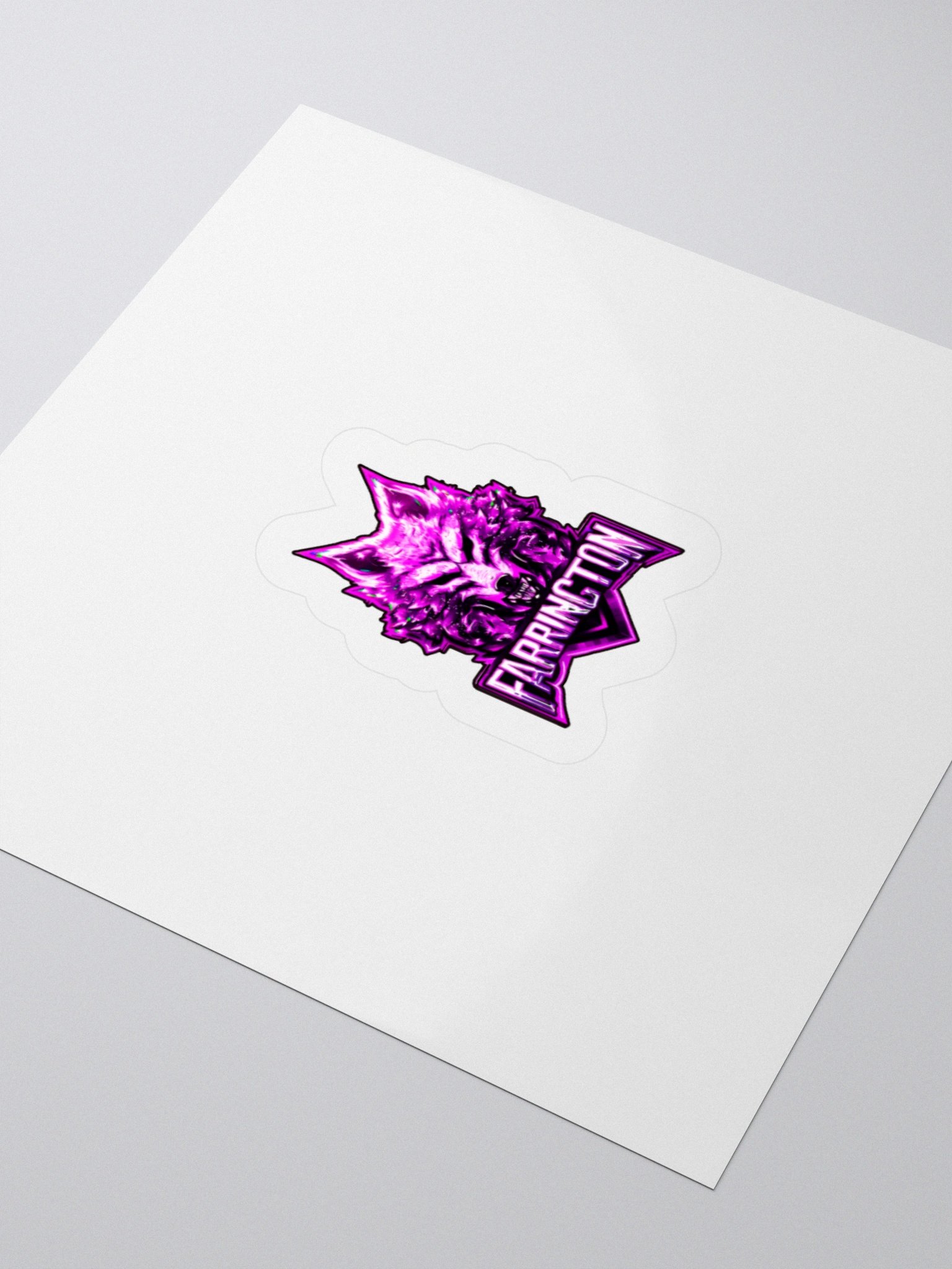 Ladies Pinky Purple Logo Stickers product image (9)
