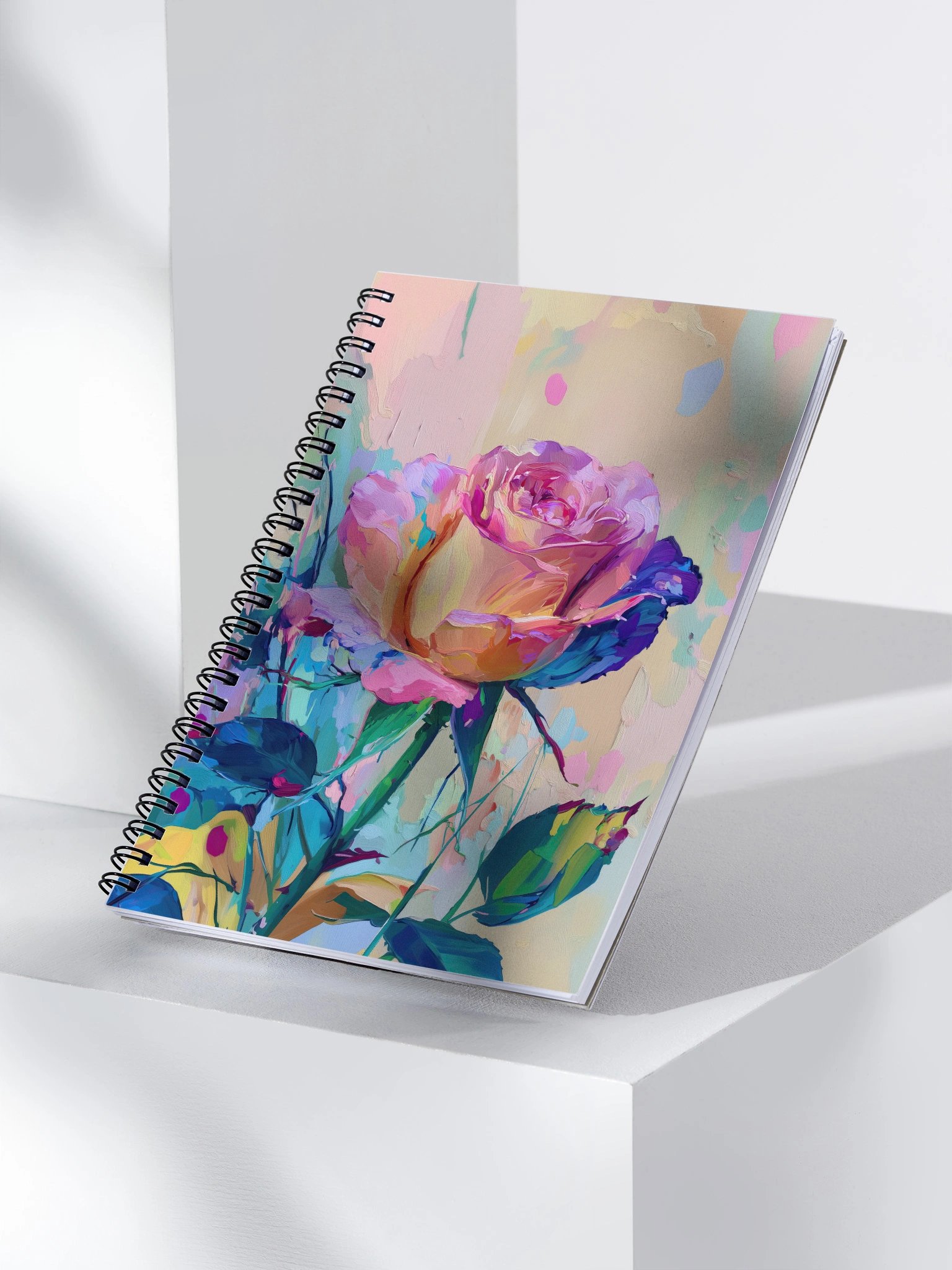 Impressionist Rose Notebook product image (3)