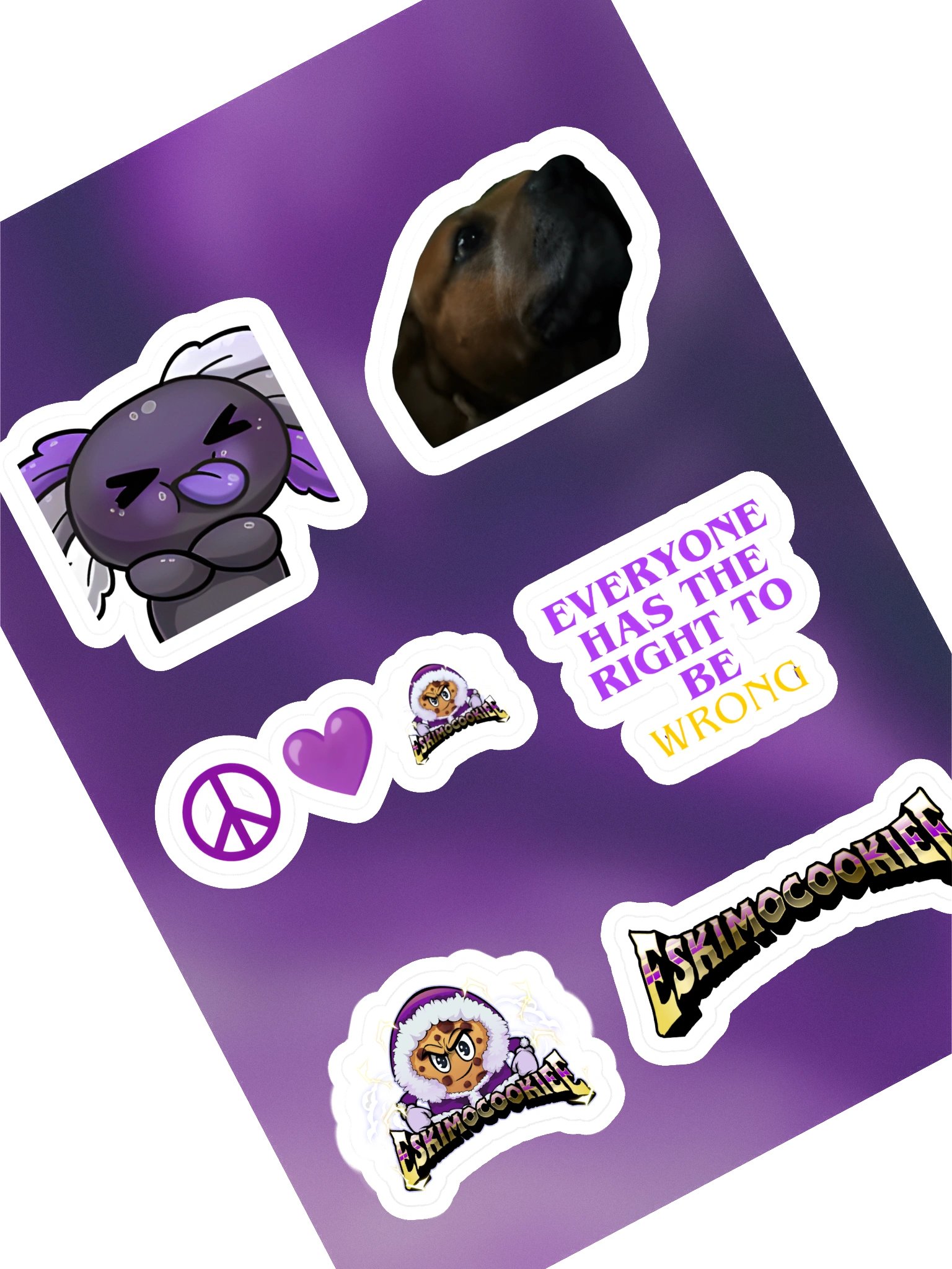 Eskimocookiee Sticker Sheet product image (1)