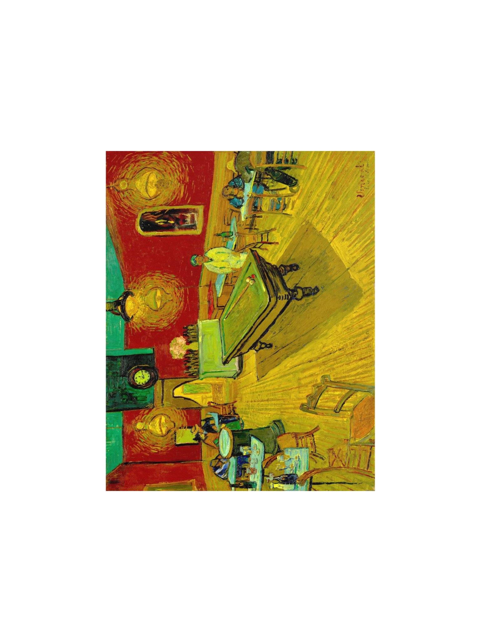 The Night Café — Small Poster product image (1)