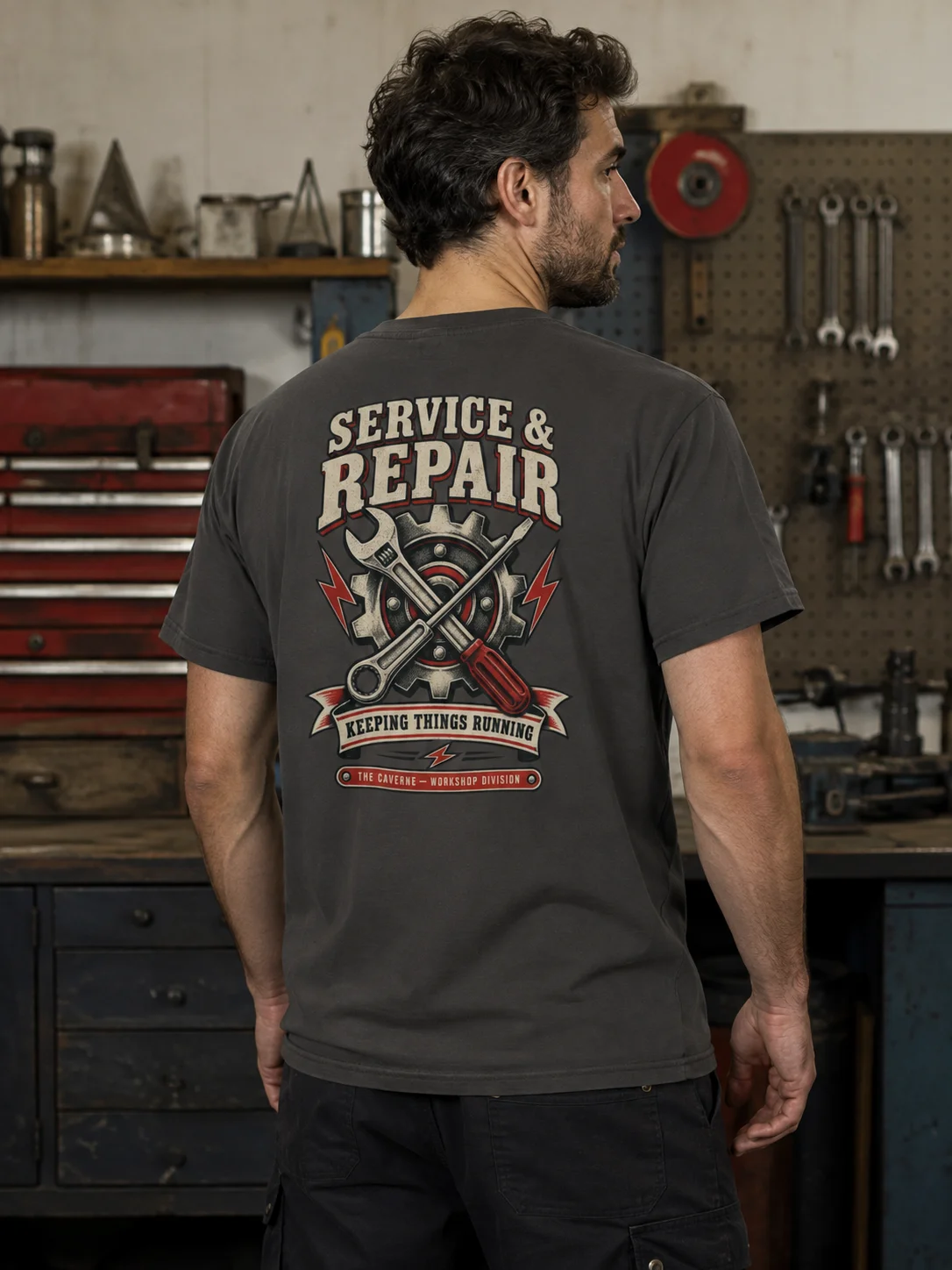 Service & Repair Heavyweight T-Shirt product image (4)