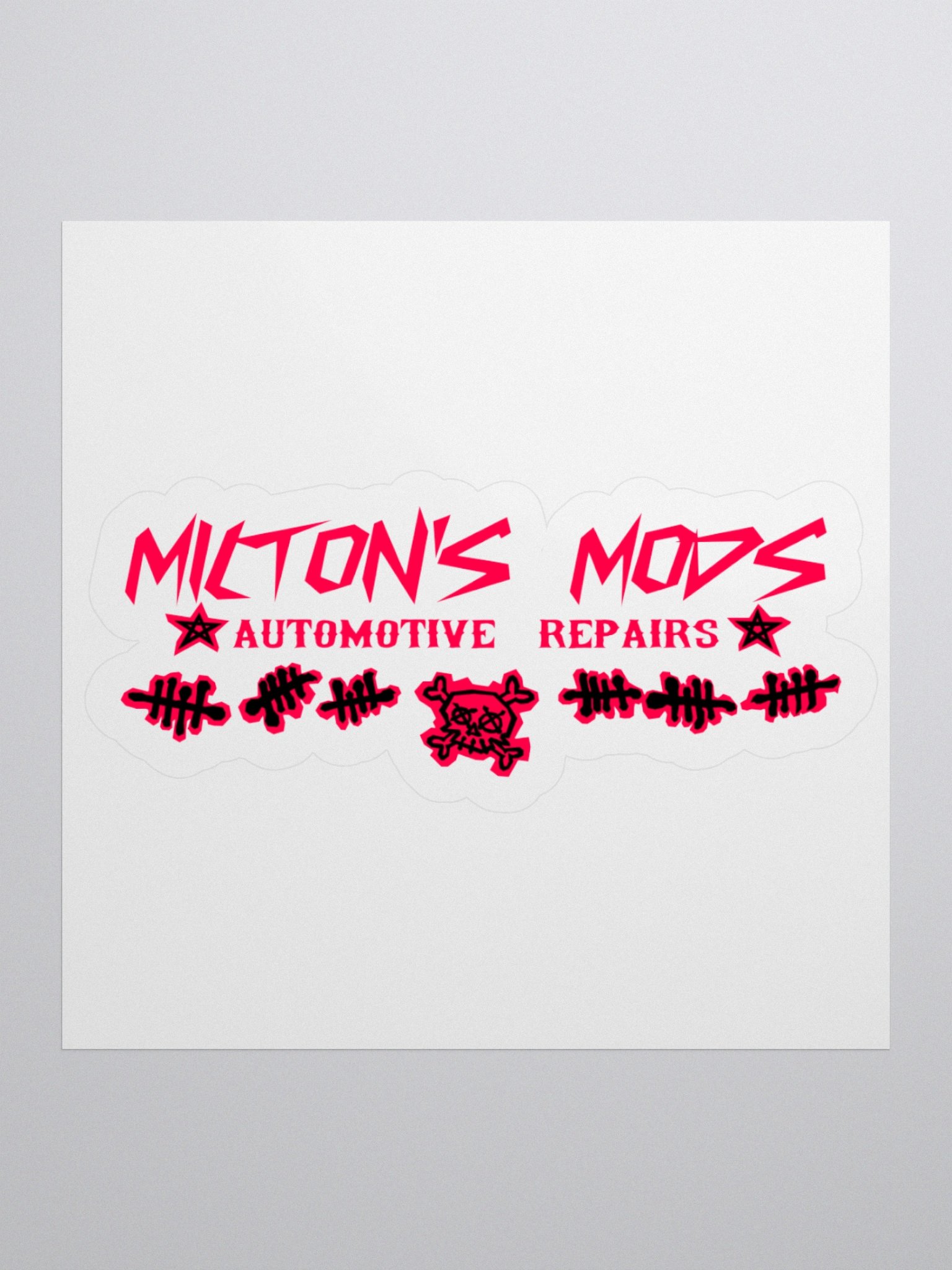 Milton's Mods Sticker product image (1)